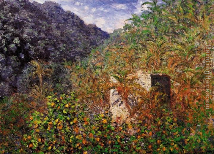 Claude Monet The Valley of Sasso Bordighera 2
